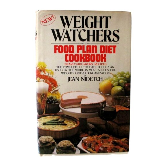 Weight Watchers Food Plan Diet Cookbook By Jean Nidetch - Vintage 1982 Cookbook - Picture 1 of 2